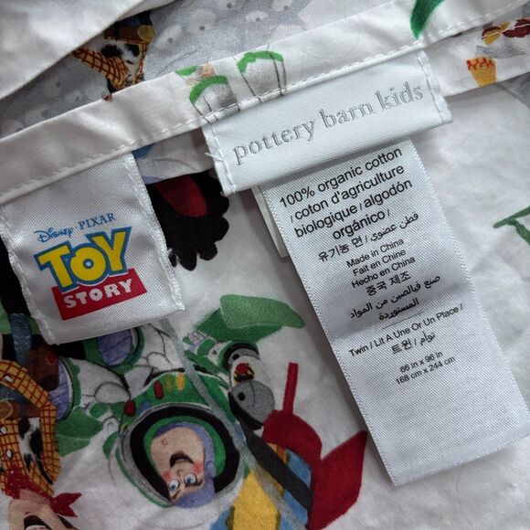 Pottery Barn Kids Disney Pixar Toy Story Bedding Full Size 3PC Sheet Set - Picture 3 of 4